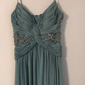 Mint Green Mignon high low dress